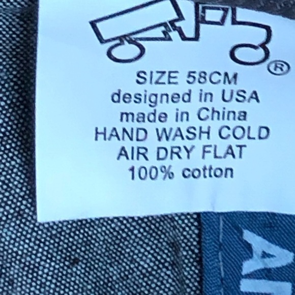 Big Truck Trucker Hat Chambray Gunmetal Grey Snap Back - Picture 4 of 10